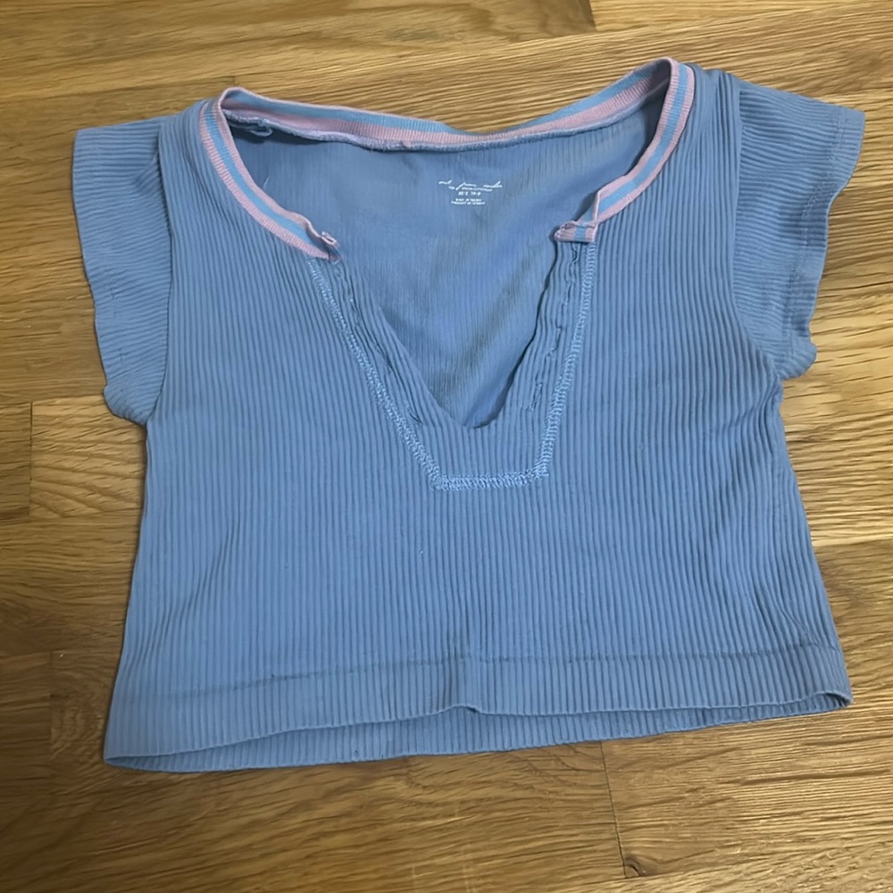 urban outfitters go for gold out from under crop top